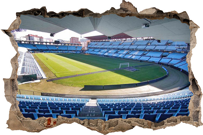 3d Estadio Celta De Vigo Zebra Vinilos